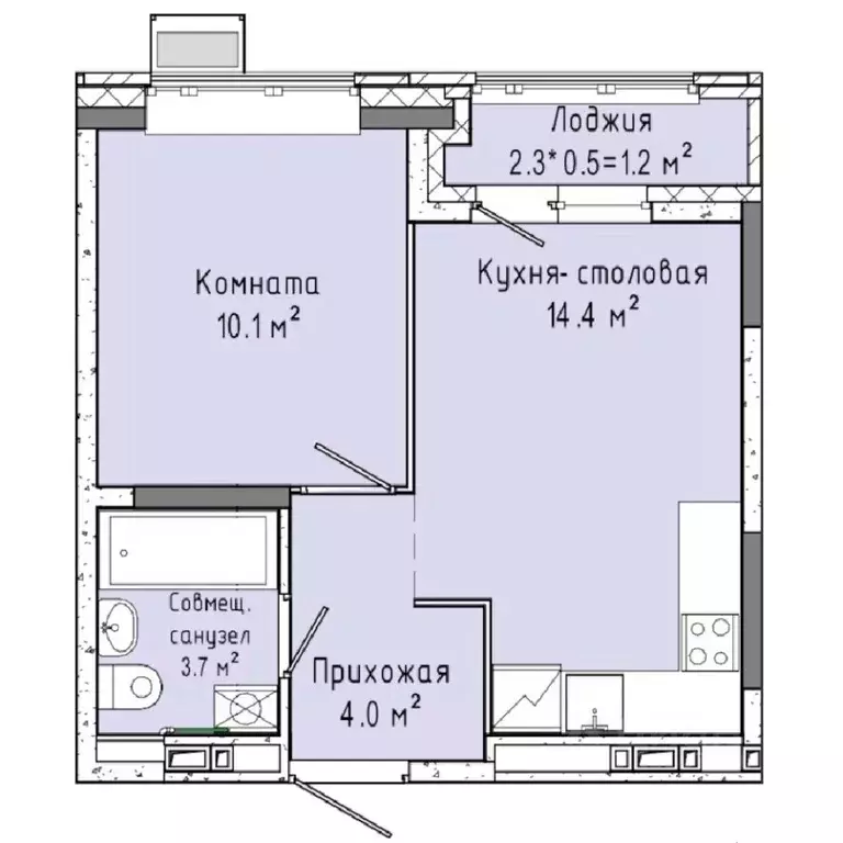 1-к кв. Удмуртия, Ижевск ул. Ленина, 91/1 (33.4 м) - Фото 0