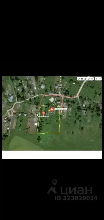 Участок в Вологодская область, Шекснинский муниципальный округ, д. ... - Фото 2