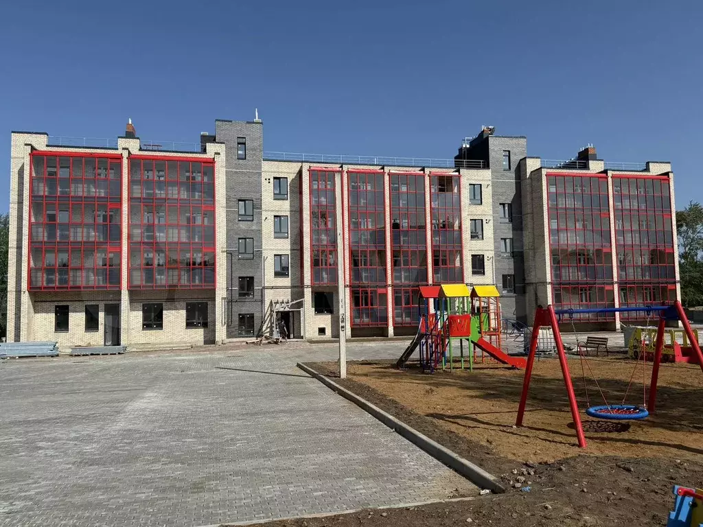 1-к. квартира, 46,3 м, 1/4 эт. - Фото 0