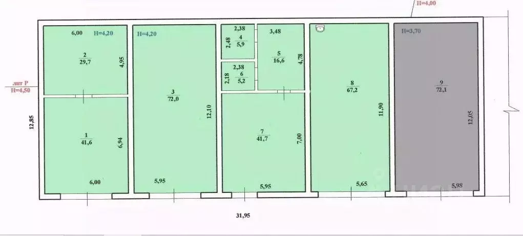 Производственное помещение в Волгоградская область, Волгоград ул. ... - Фото 2