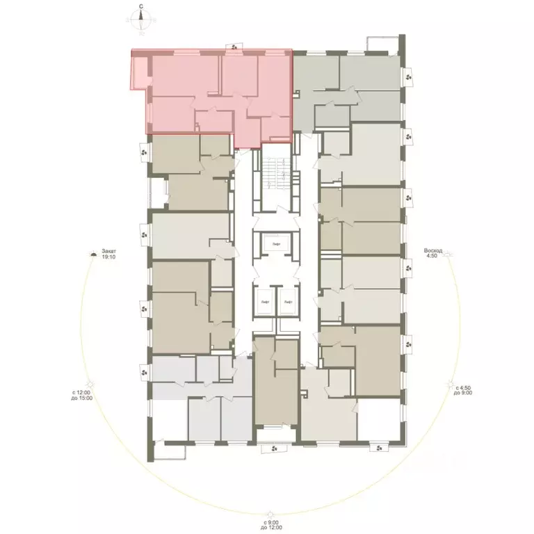 3-к кв. Башкортостан, Уфа Родина Парк жилой комплекс (81.5 м) - Фото 2