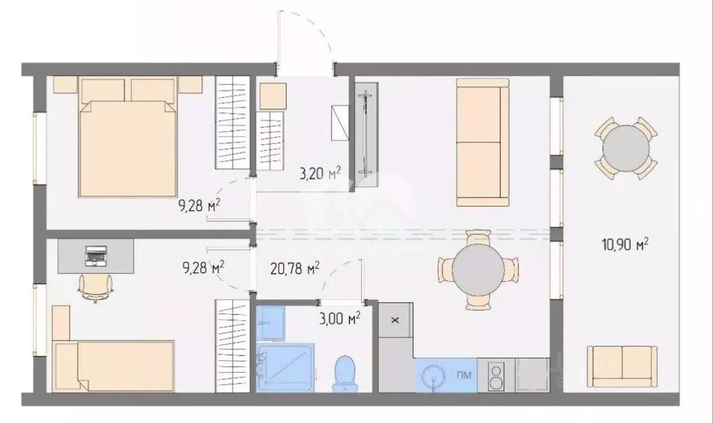 Участок в Новосибирская область, Бердск Марьин Лог СНТ, ул. 46-я (6.0 ... - Фото 1