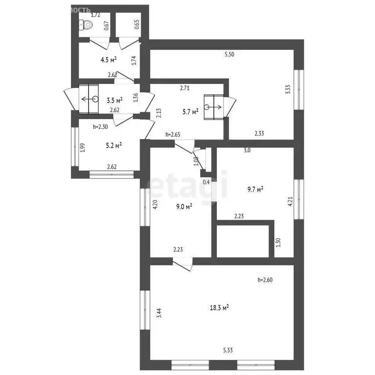 Дом в Шипицыно, Северная улица (37.4 м) - Фото 0