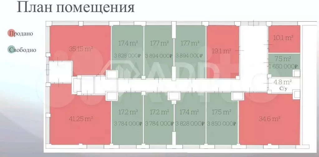 Офис с арендатором в новом ЖК - Фото 0