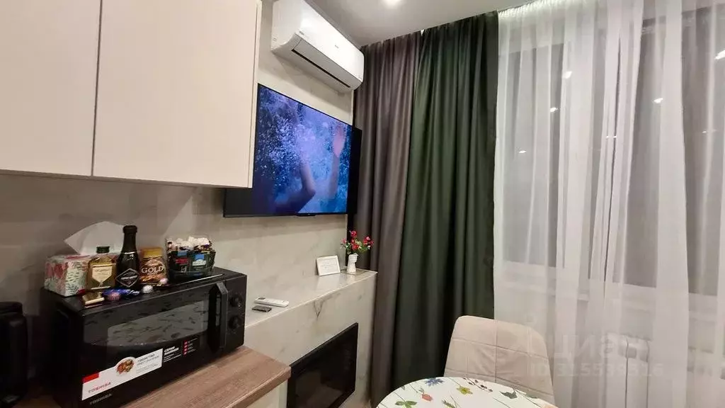 Студия Московская область, Долгопрудный Парковая ул., 44к1 (24.0 м) - Фото 1