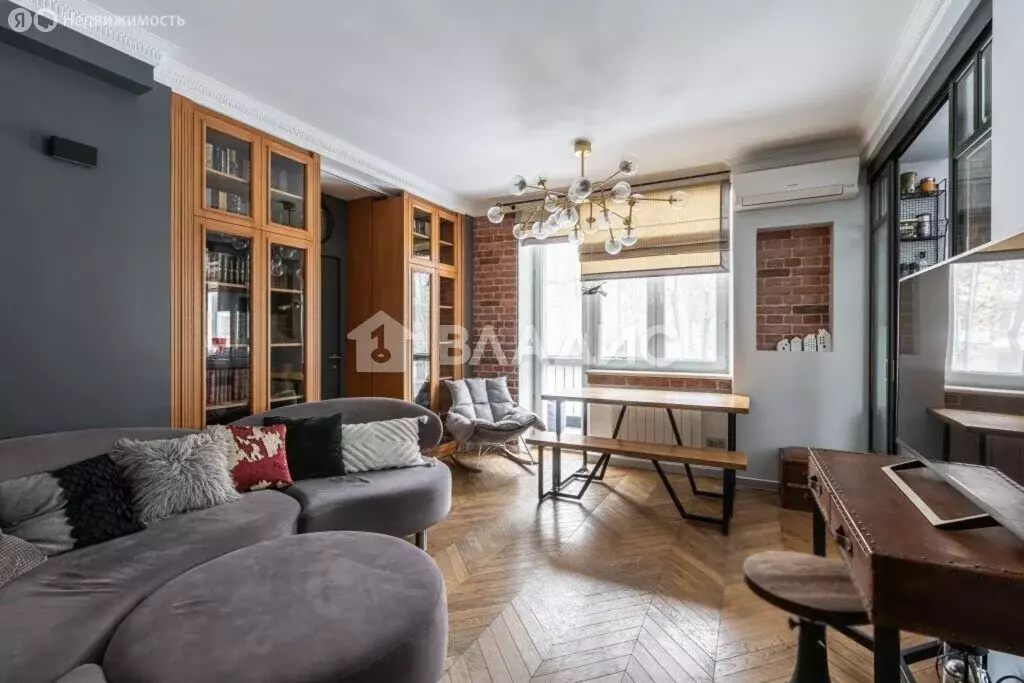 2-комнатная квартира: Москва, Малая Бронная улица, 19А (52 м) - Фото 2