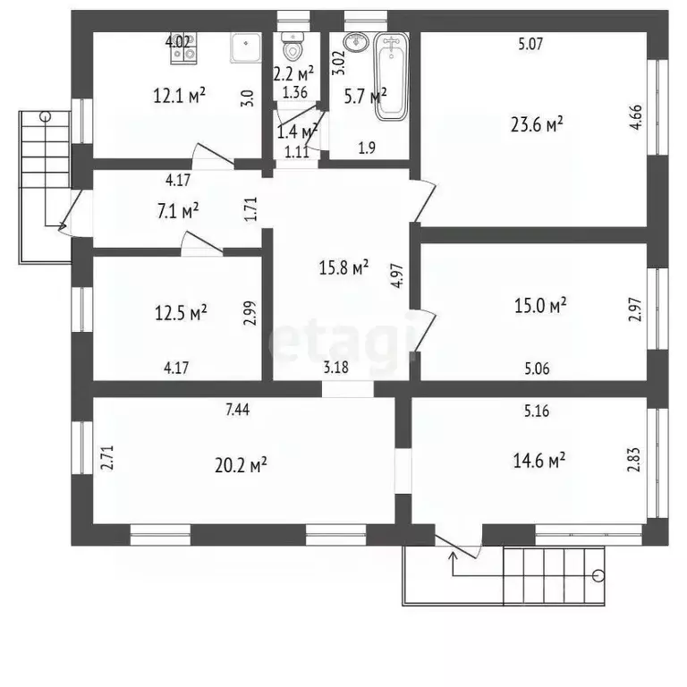 Дом в Орловская область, Ливенский район, Беломестненское с/пос, ... - Фото 2