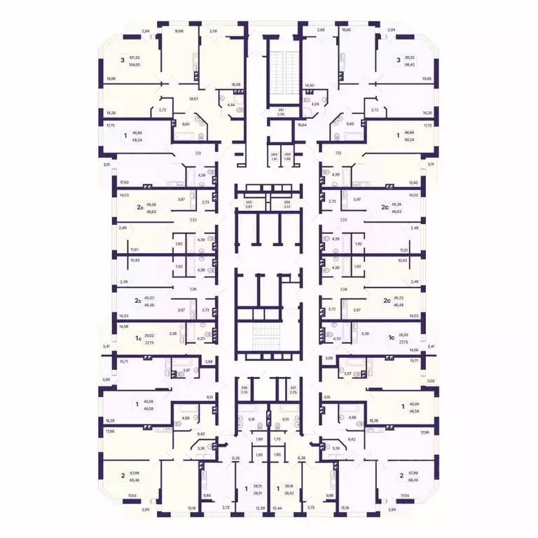 2-к кв. Новосибирская область, Новосибирск Северо-Чемской жилмассив, ... - Фото 1