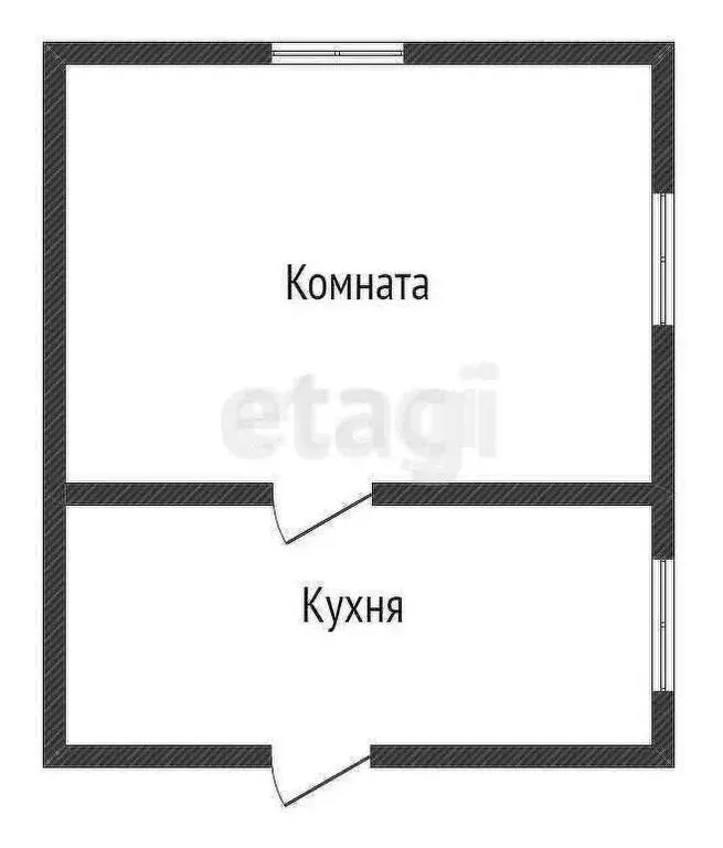 Дом в Усть-Катав, улица Скрябинского (34.2 м) - Фото 1