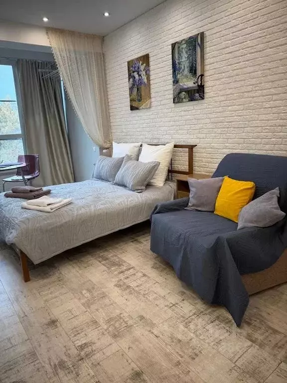 Студия Ленинградская область, Всеволожск ул. Шишканя, 14 (27.0 м) - Фото 1