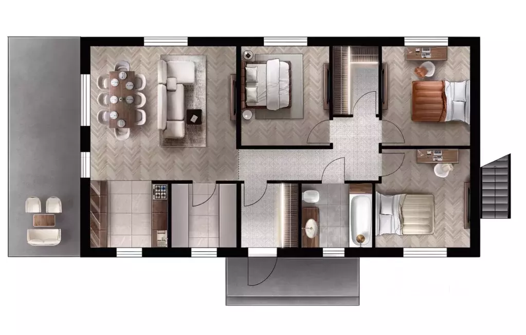 Дом в Новгородская область, Новгородский район, Савинское с/пос, пос. ... - Фото 2