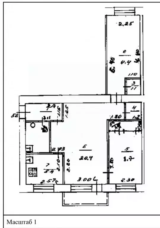 3-к кв. Башкортостан, Уфа ул. 50-летия Октября, 18 (65.0 м) - Фото 1