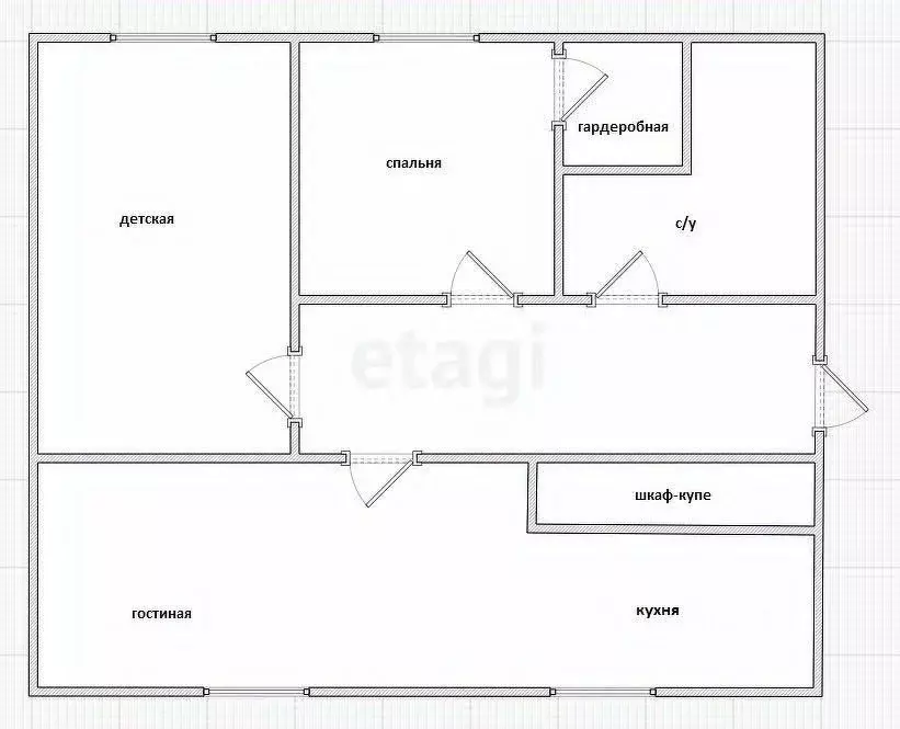 3-к кв. Приморский край, Владивосток Ивановская ул., 5Б (81.3 м) - Фото 1