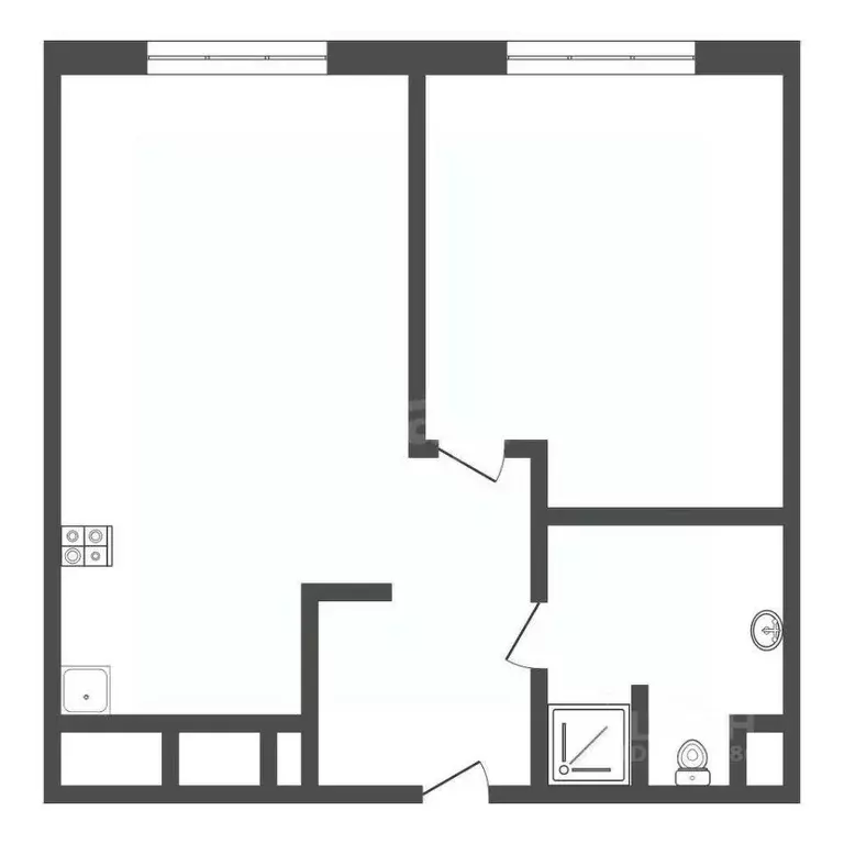 2-к кв. Тульская область, Богородицк Западный мкр, 1 (51.6 м) - Фото 1