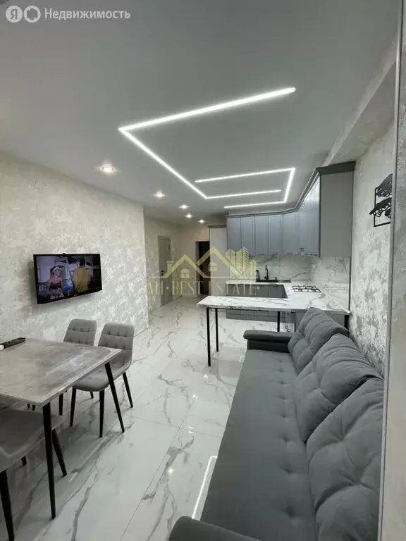 1-комнатная квартира: Владикавказ, улица Билара Кабалоева, 7 (44.6 м) - Фото 1
