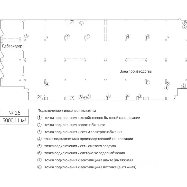 Производственное помещение в Москва Рябиновая ул., 42АС10 (5000 м) - Фото 1