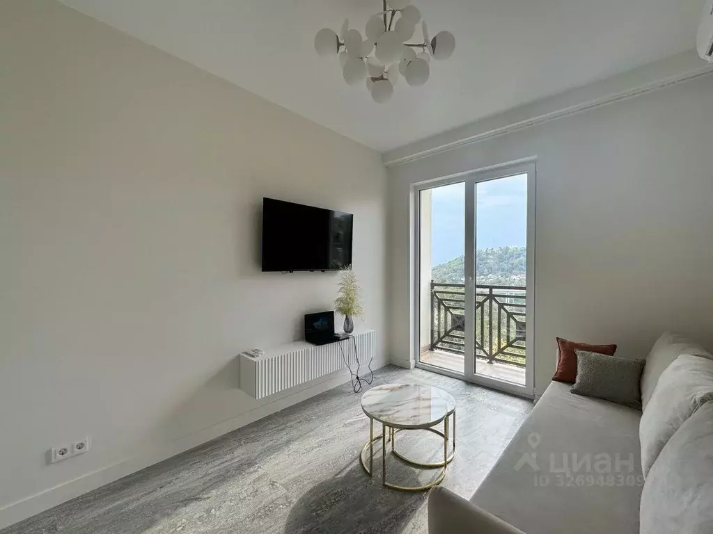 1-к кв. Краснодарский край, Сочи Мацестинская Долина мкр, ул. ... - Фото 2