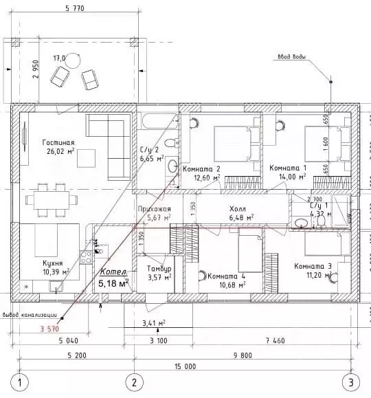 Коттедж в Свердловская область, Верхняя Пышма  (137 м) - Фото 2