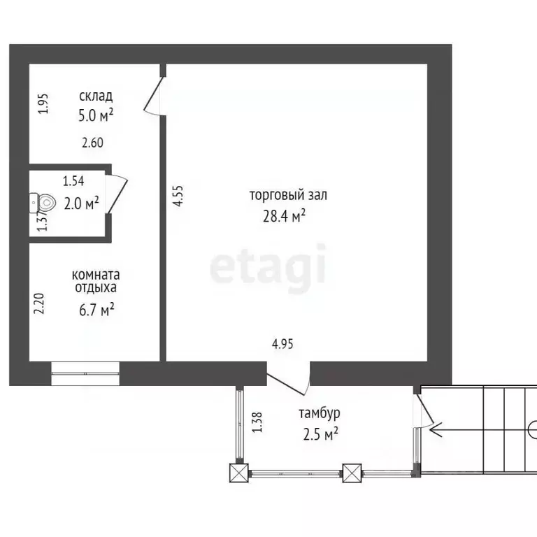 Офис в Свердловская область, Талица ул. Ленина, 82 (40 м) - Фото 1