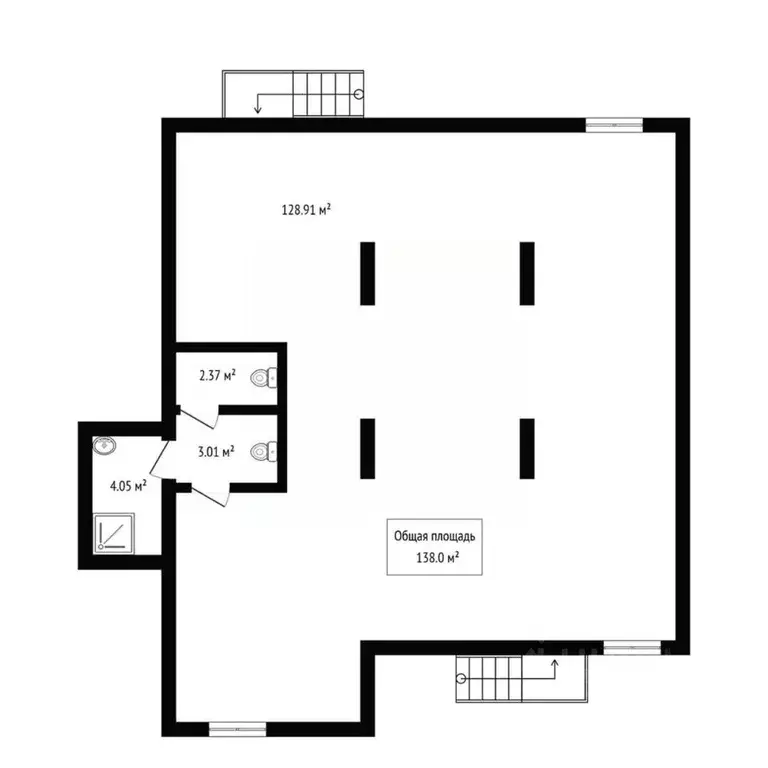 Офис в Новосибирская область, Новосибирск Стартовая ул., 1 (138 м) - Фото 2