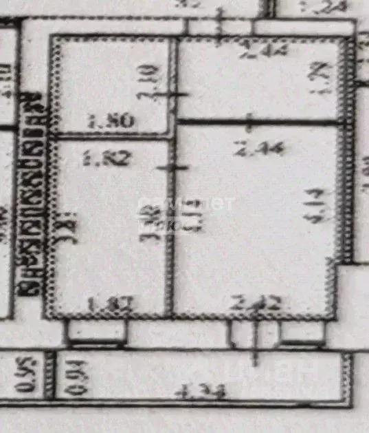1-к кв. Орловская область, Орел ул. Бурова, 44А (25.2 м) - Фото 2