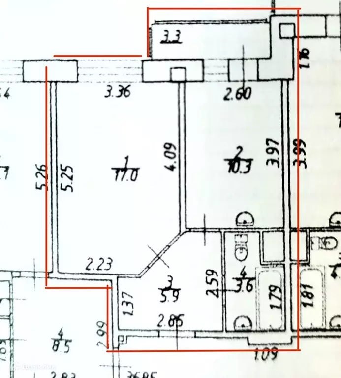 Продаётся 1-к квартира, 36.8 м - Фото 1