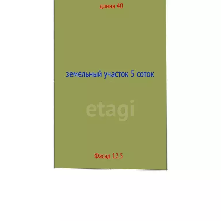 Участок в посёлок городского типа Семендер, Калужская улица (5 м) - Фото 1