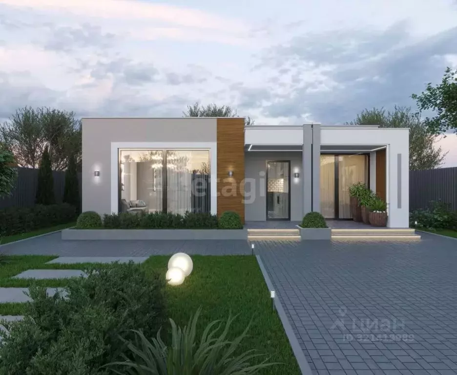 Дом в Крым, Симферопольский район, Трудовское с/пос, пос. Айкаван ул. ... - Фото 1