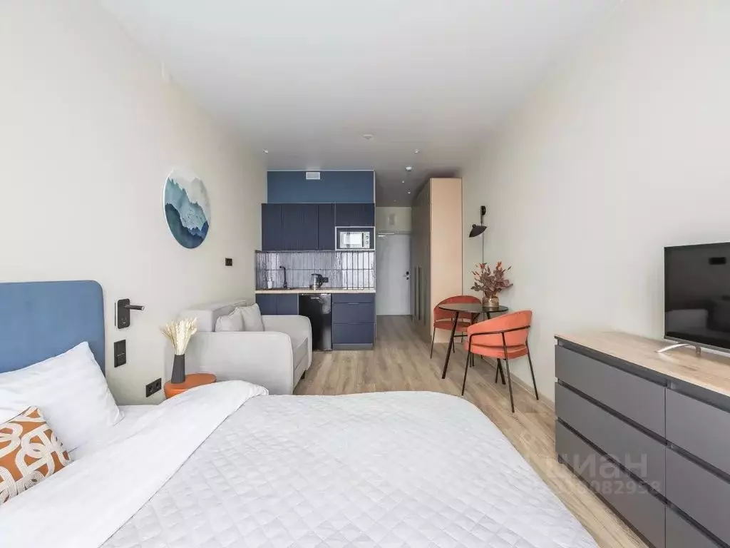 Студия Санкт-Петербург просп. Энергетиков, 8к2 (29.0 м) - Фото 1