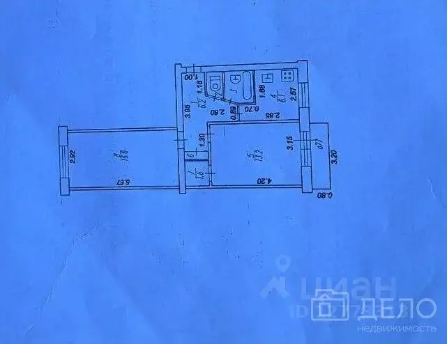 2-к кв. Рязанская область, Рязань Интернациональная ул., 2к1 (48.0 м) - Фото 2