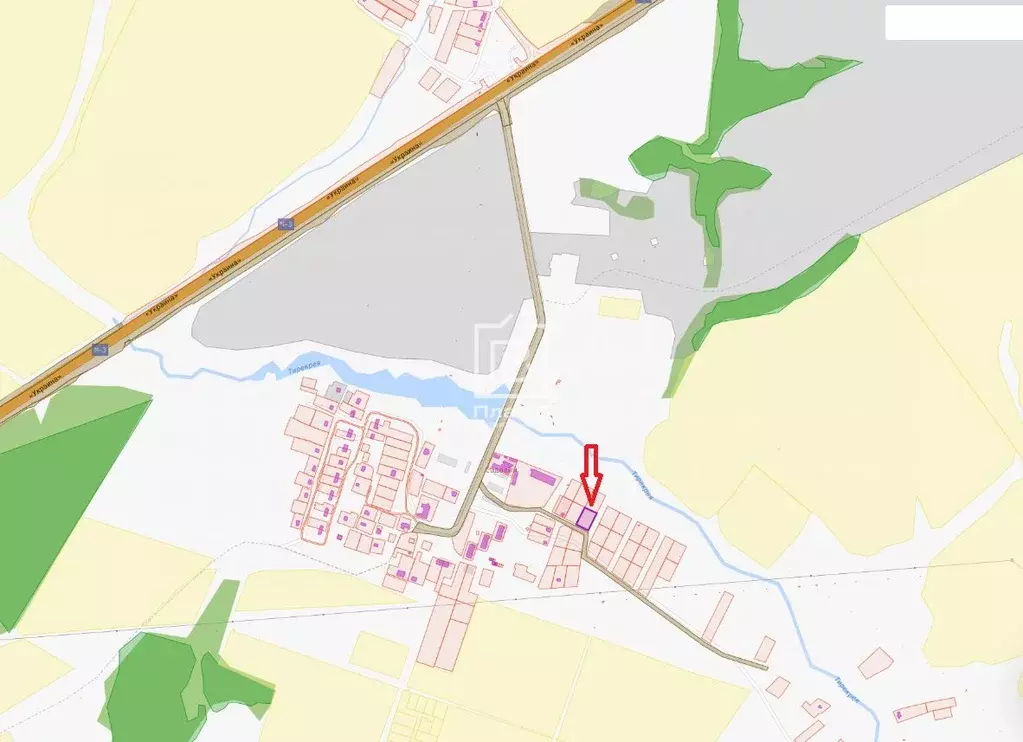 Участок в Калужская область, Бабынинский муниципальный округ, ... - Фото 1