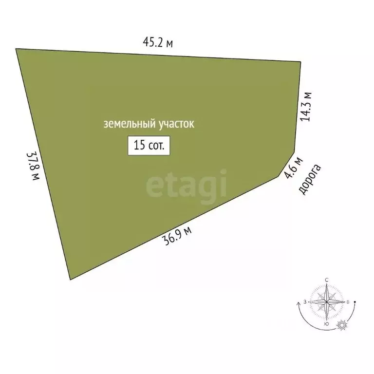 Участок в Ленинградская область, Всеволожский район, Токсовское ... - Фото 2