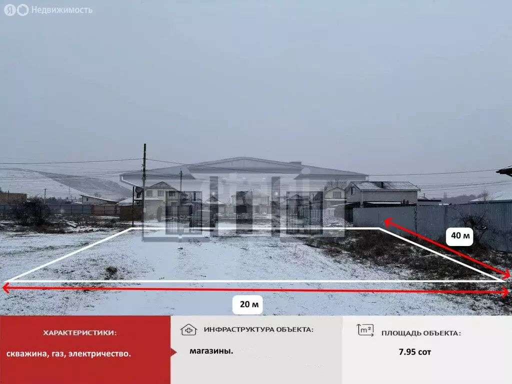 Участок в Пионерское, улица Ролана Кадыева (7.95 м) - Фото 1