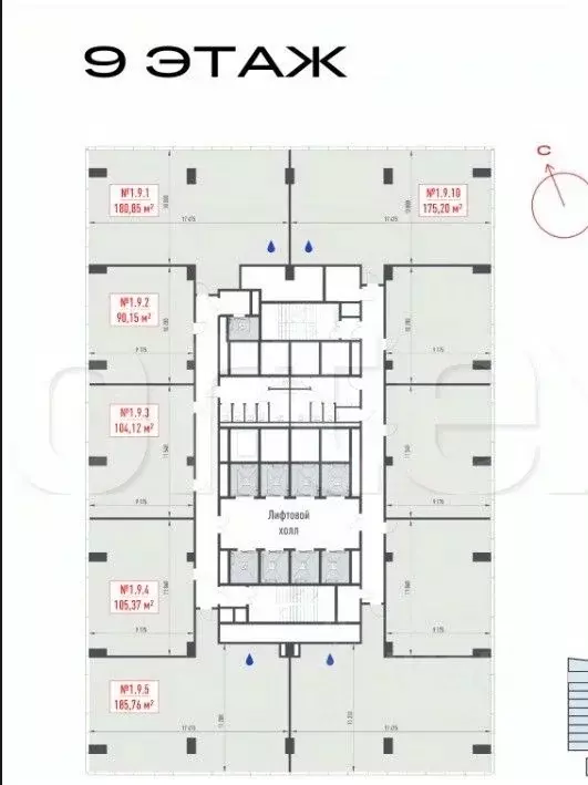 Офис в Москва Рябиновая ул., 44 (186 м) - Фото 1