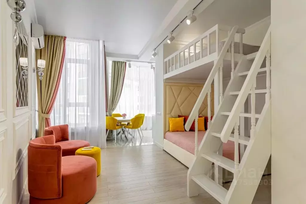 Студия Краснодарский край, Геленджик Крымская ул., 22к14 (37.0 м) - Фото 1