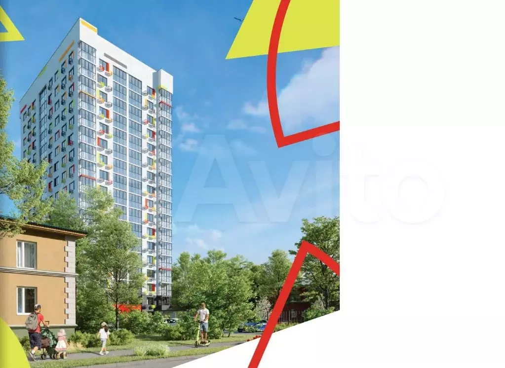1-к. квартира, 37,8 м, 17/17 эт. - Фото 1