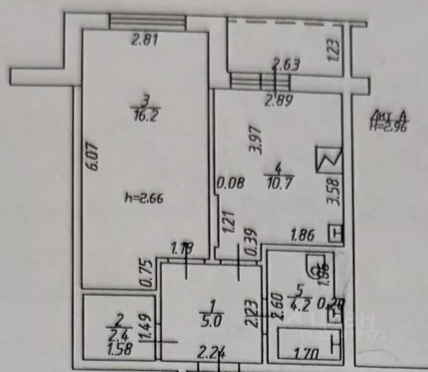 1-к кв. Краснодарский край, Краснодар ул. Командорская, 5/2 (38.5 м) - Фото 1