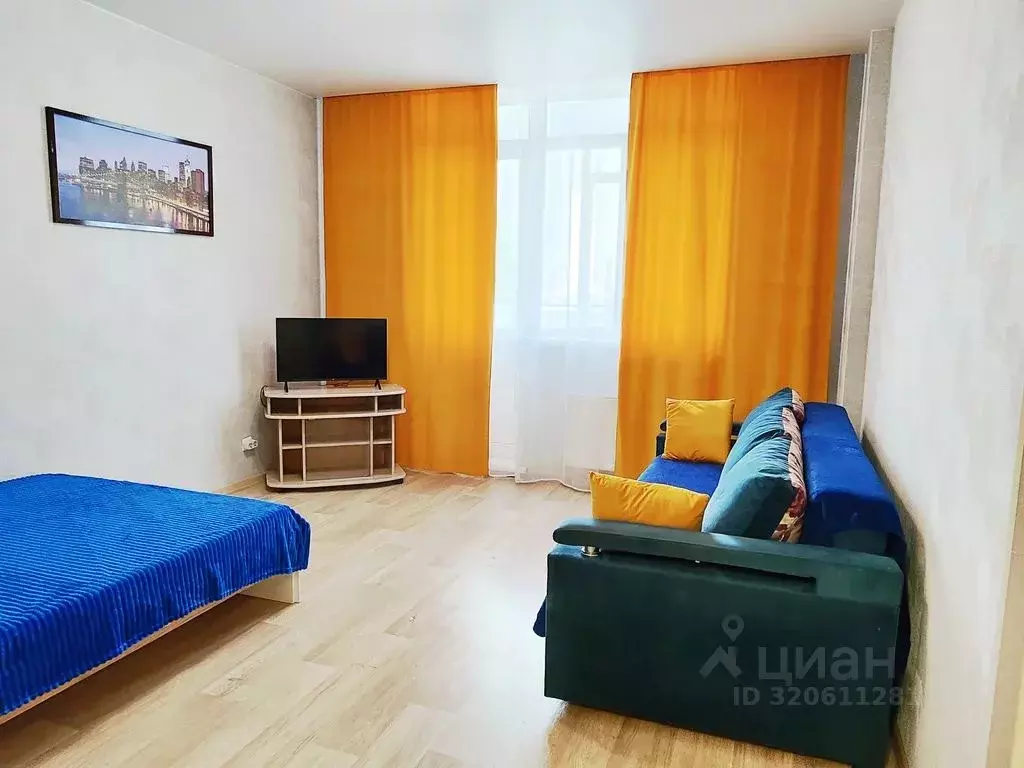 1-к кв. Красноярский край, Красноярск ул. Авиаторов, 45 (45.0 м) - Фото 1