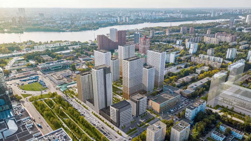 2-комнатная квартира: Москва, Кронштадтский бульвар, 9к6 (67 м) - Фото 1