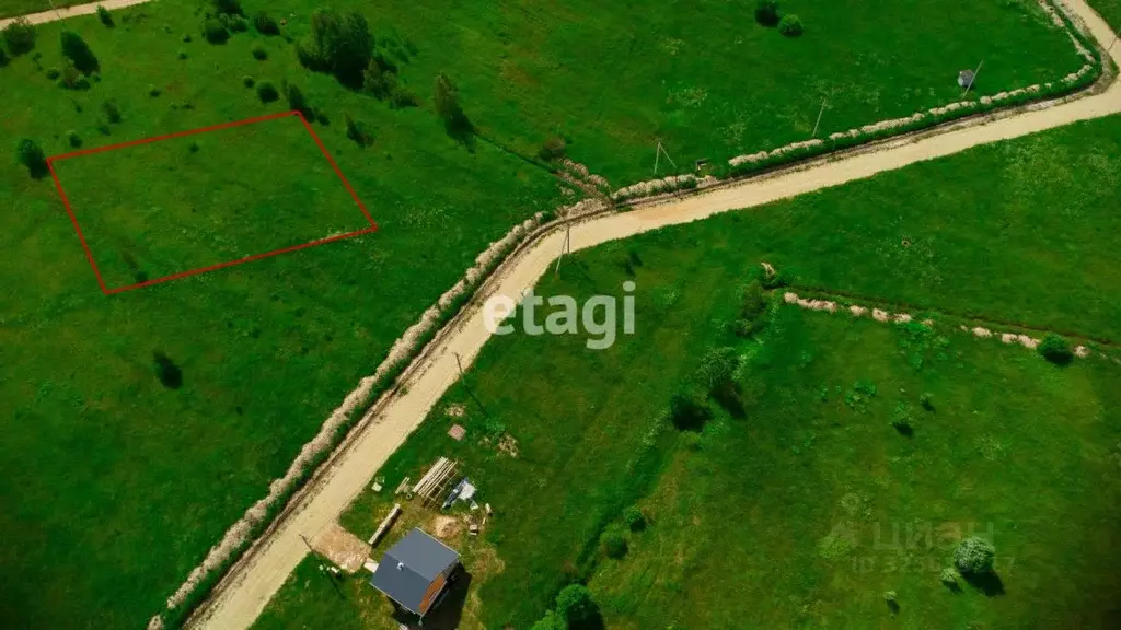 Участок в Ленинградская область, Тосненский район, Федоровское ... - Фото 1