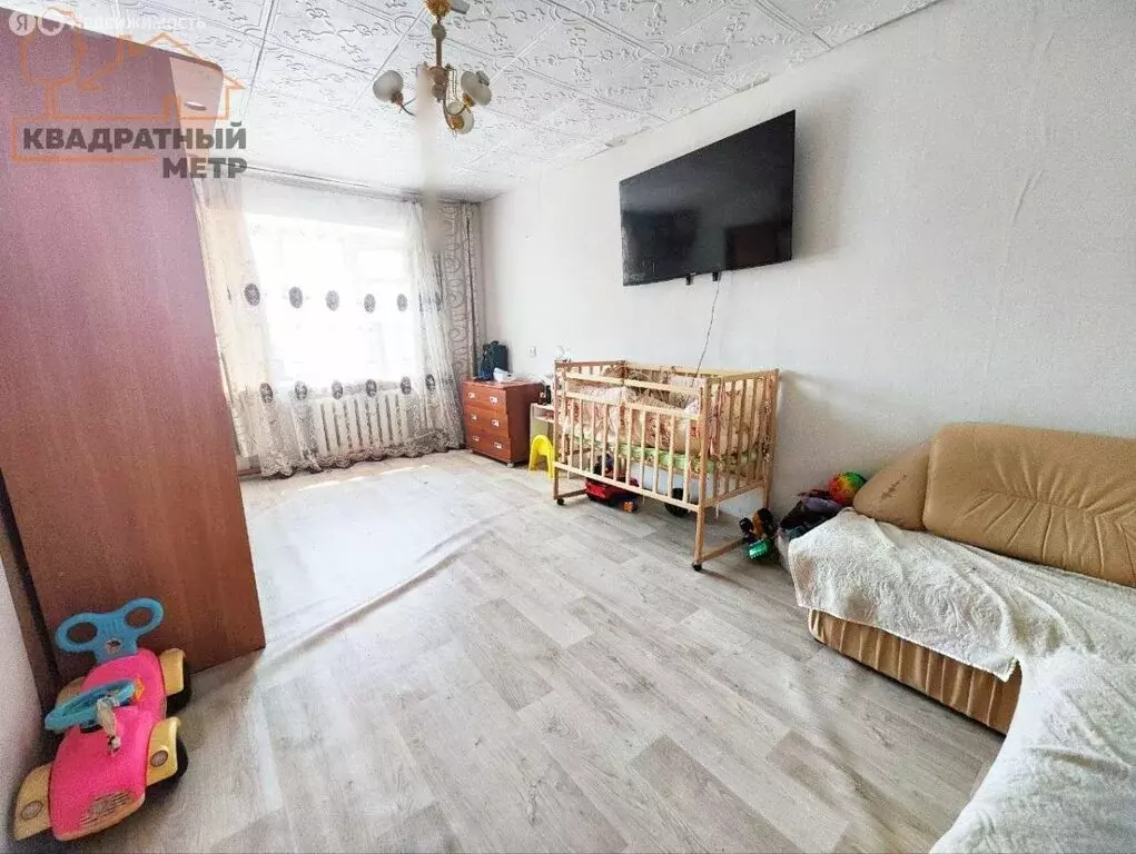 1-комнатная квартира: село Русский Мелекесс, улица Строителей, 10 (30 ... - Фото 0