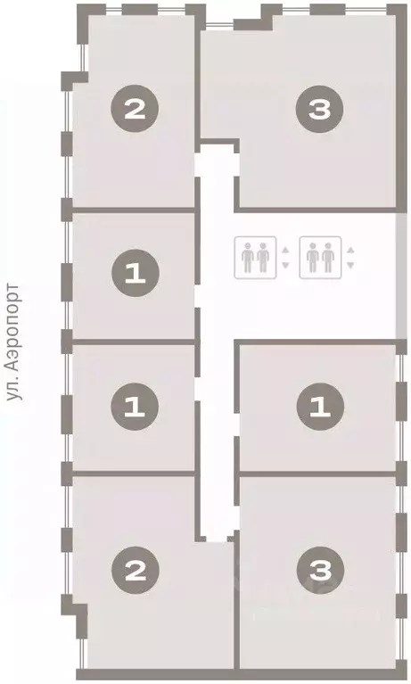 3-к кв. Новосибирская область, Новосибирск ул. Аэропорт, 88 (79.11 м) - Фото 0