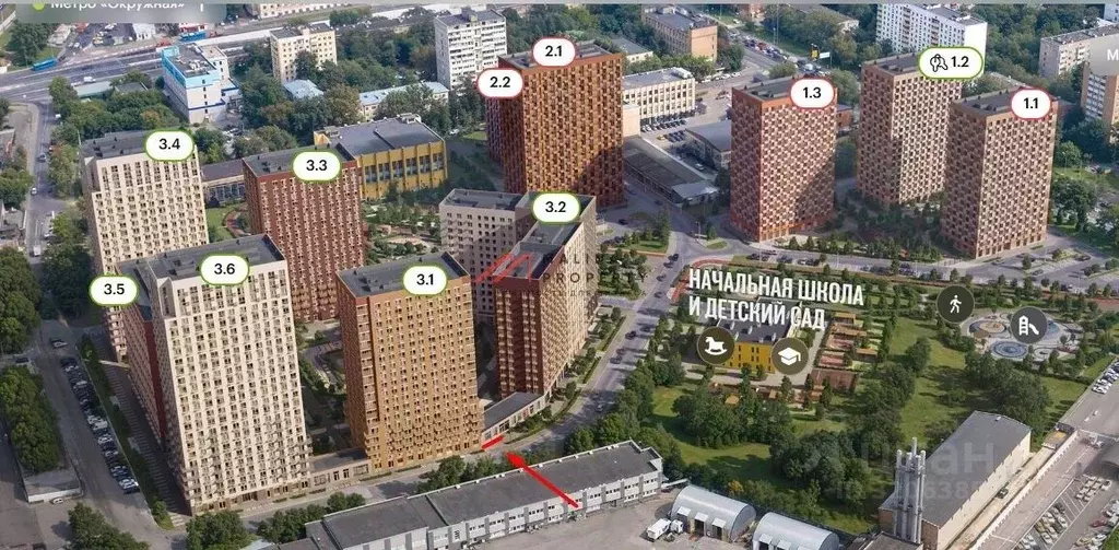 Торговая площадь в Москва Большая Академическая 85 жилой комплекс, ... - Фото 0