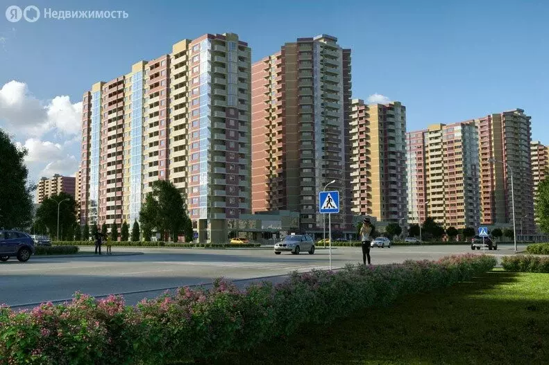 1-комнатная квартира: Краснодар, улица Героев-Разведчиков, 11/5 (36.3 ... - Фото 1