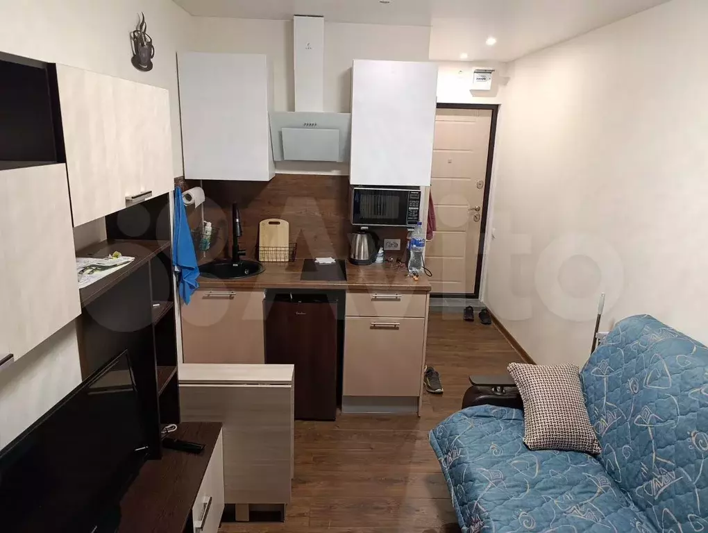Квартира-студия, 15 м, 1/9 эт. - Фото 1