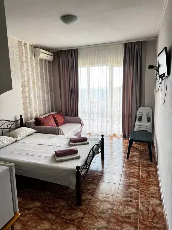 Комната Крым, Алушта муниципальный округ, с. Приветное - Фото 2