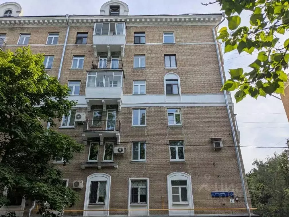 4-к кв. Москва 2-я Песчаная ул., 8 (76.8 м) - Фото 0