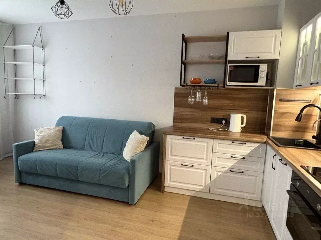 Студия Санкт-Петербург ул. Дыбенко, 7к1 (34.6 м) - Фото 2