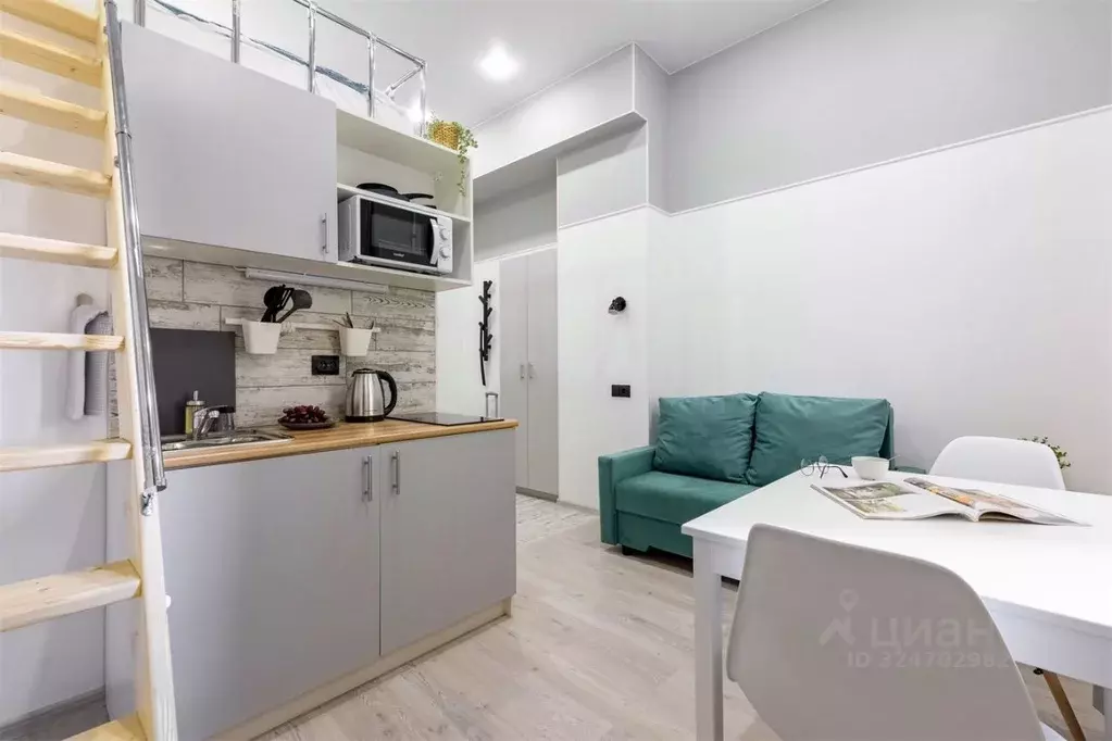 Студия Санкт-Петербург Большая Подьяческая ул., 19 (17.0 м) - Фото 1