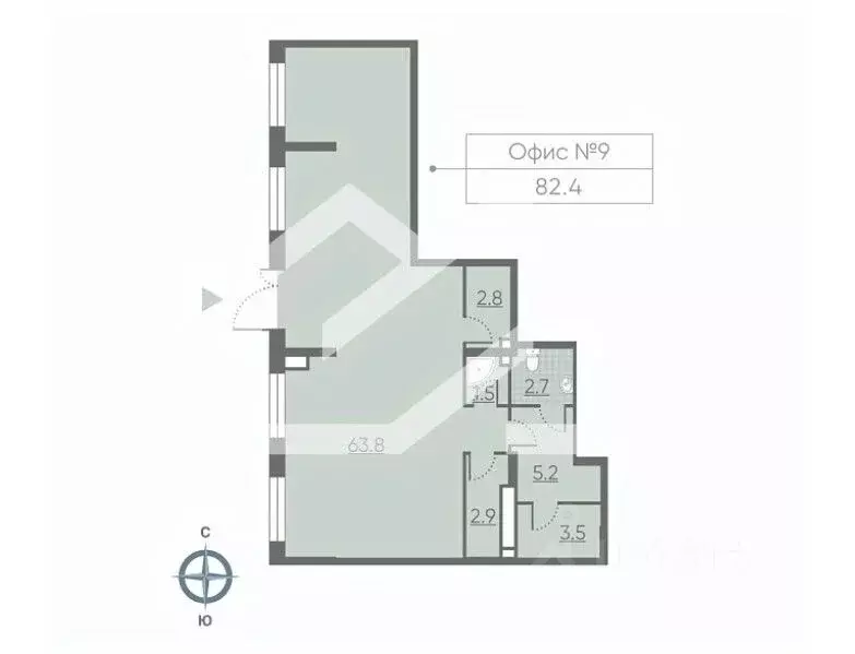 Помещение свободного назначения в Москва Производственная ул., 19Ак3 ... - Фото 2